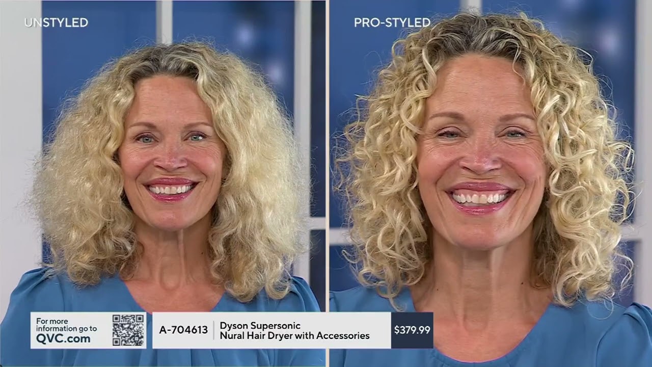 Dyson Supersonic Nural Hair Dryer with Accessories on QVC