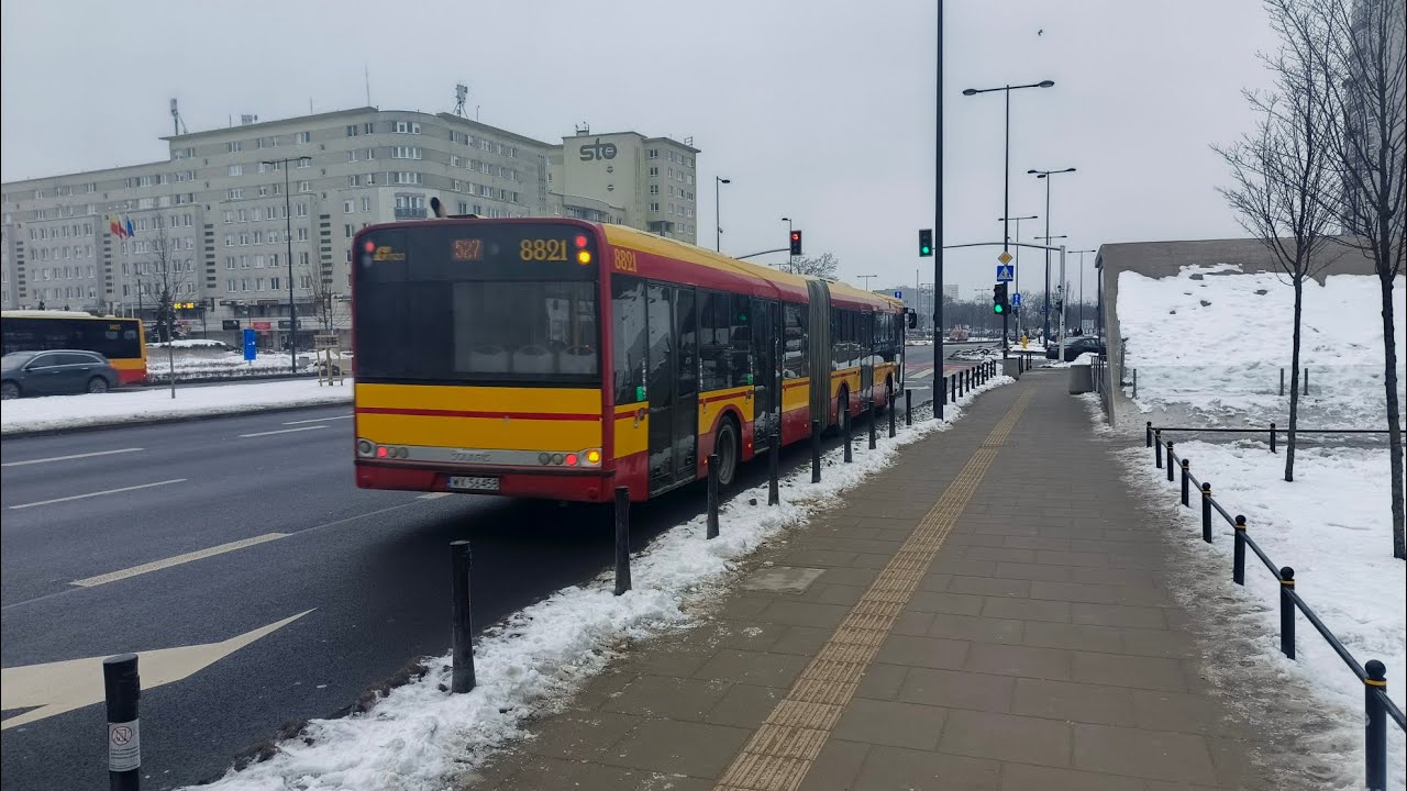 MZA Warszawa, Solaris Urbino 18 III (#8821) 🚍527