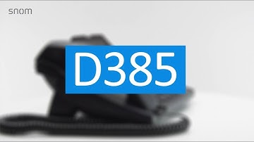 Snom D385 - VoIP Phone (English)