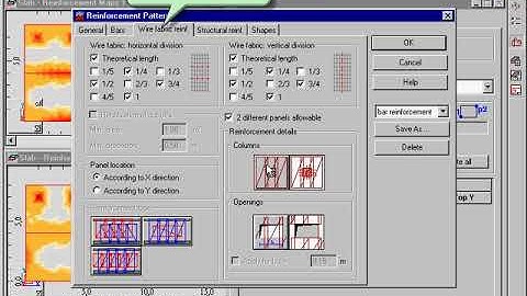 Autodesk Robot structural analysis - slab provided reinforcement