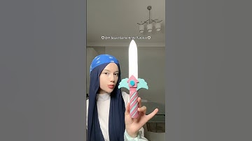 DIY Squid Game Knife Tutorial ✨ #diy #squidgame