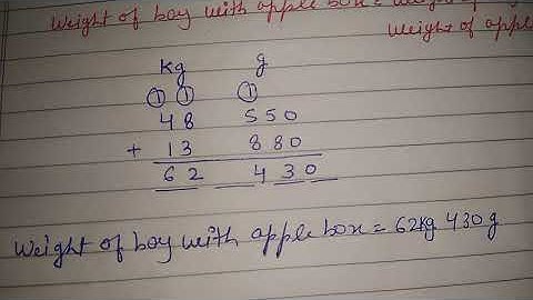 Class - III, Maths, ch -8 measurements , self practice 8G