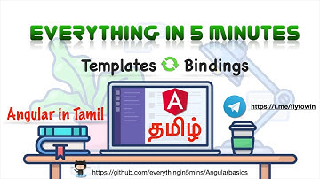 Angular Templates and Bindings in Tamil | Ep04