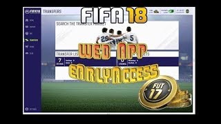 Fifa 18 New WEBAPP SUPER Change EARLY Access  Guide EASY Coins Web App  When Avaliable daily gifts screenshot 5