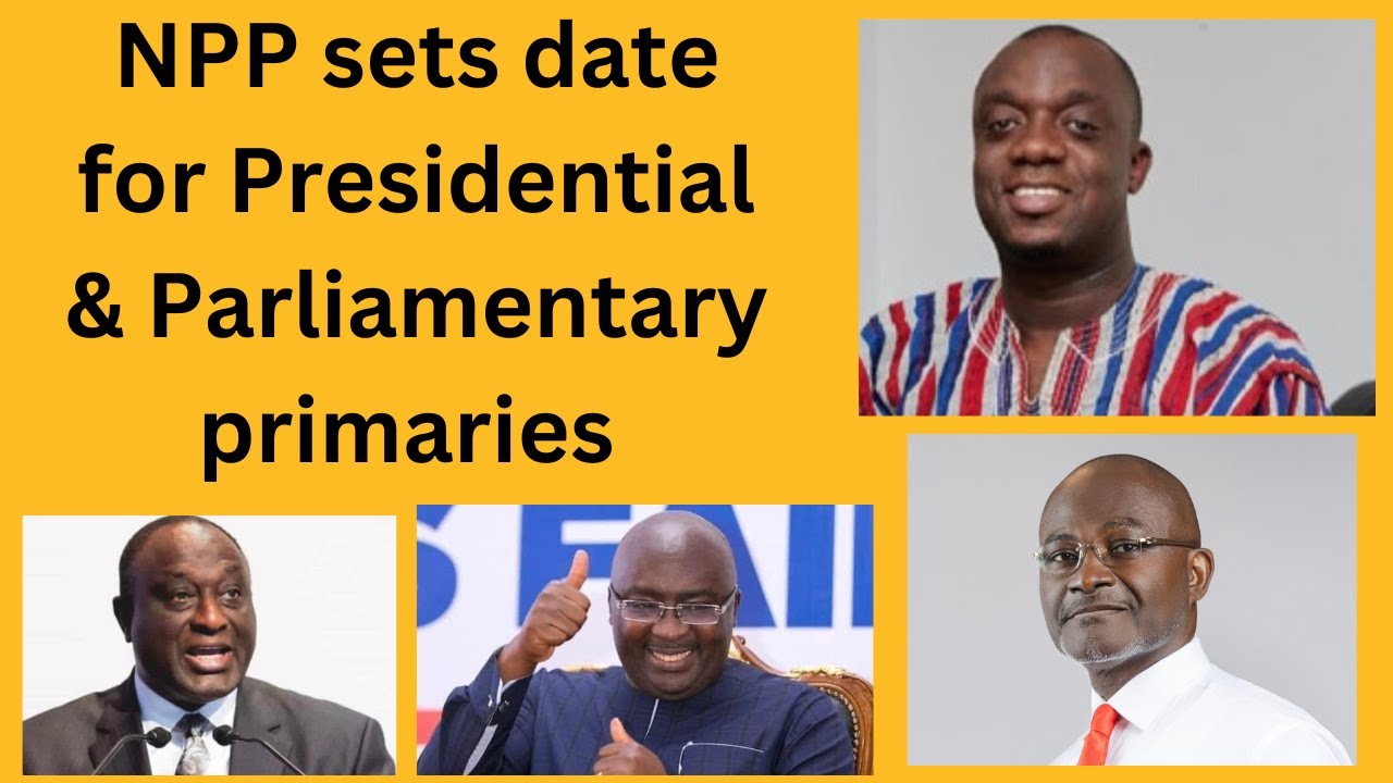 NPP sets date for Presidential & Parliamentary primaries YouTube
