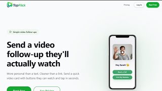Tap Flick App Review: Caujuan Mayo Marketing Software screenshot 3