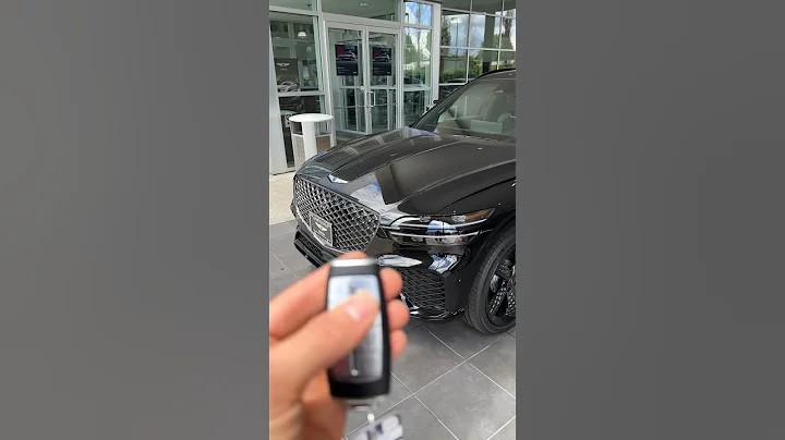 How to remote start your 2024 Genesis GV70 AWD 2.5T Sport Prestige