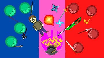 DOMINATIONZ.IO !!!! red vs blue but playing as pro ;-;