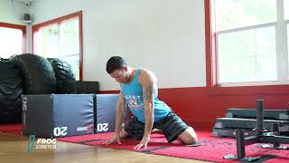 Warm Up Exercise - Frog Stretch | For Your Hip Mobility 