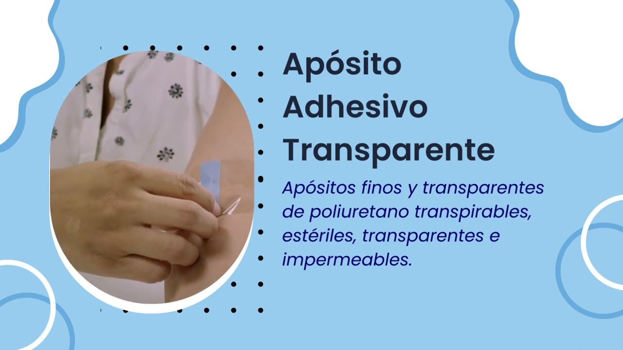 Areza Aposito Transparente Autoadhesivo