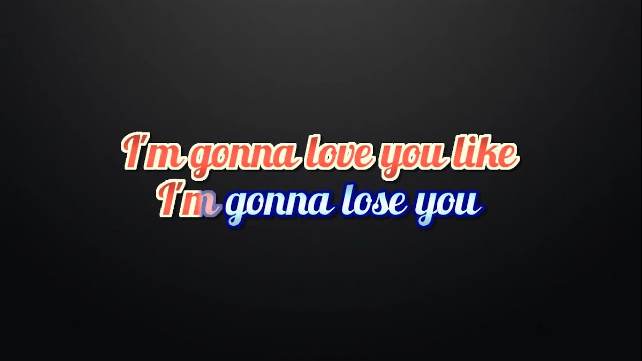Like I'm Gonna Lose You Meghan Trainor ft John Legend Lyrics and Karaoke YouTube