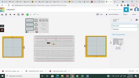 How to simulate AC signal with TinkerCAD