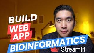 How to Build a Simple Bioinformatics Web App in Python | Streamlit #8