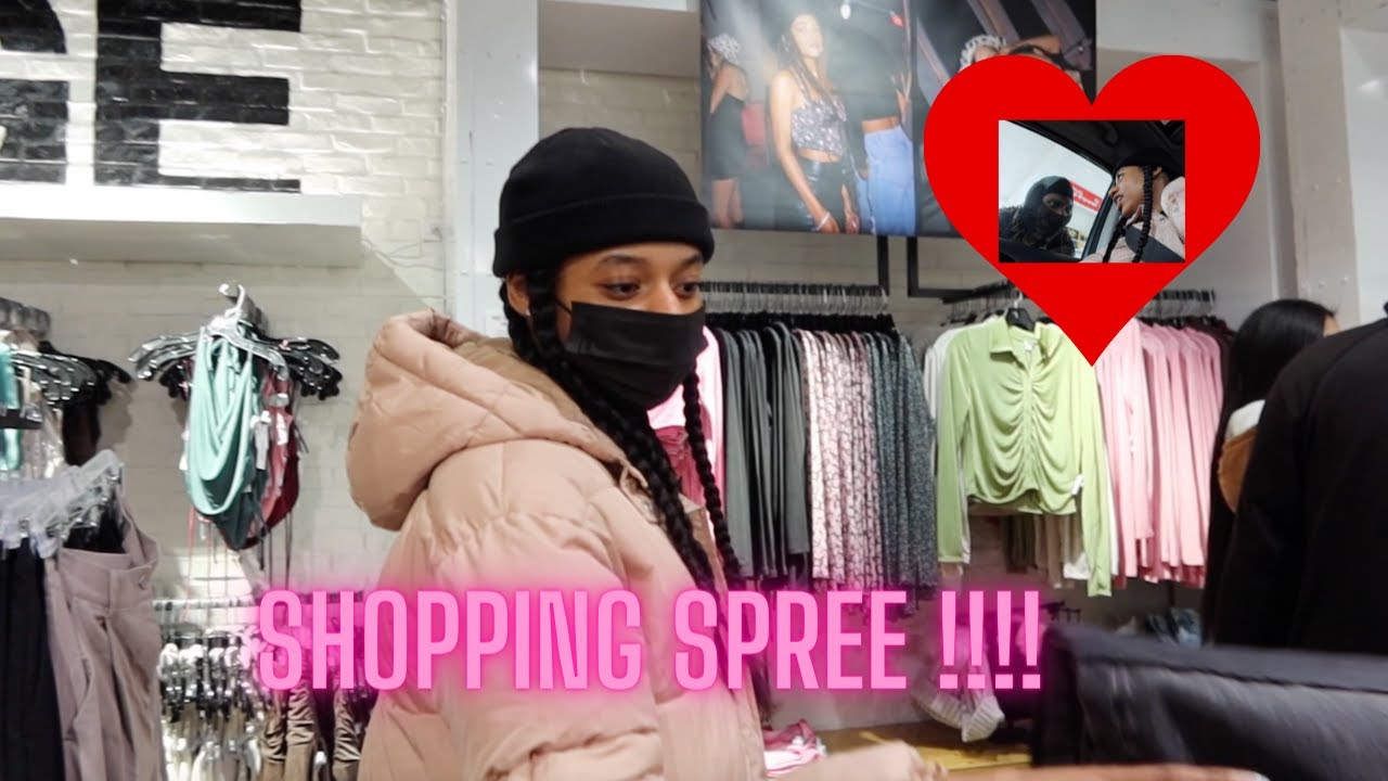 MY BOYFRIEND TOOK ME SHOPPING!!!!!!! 
