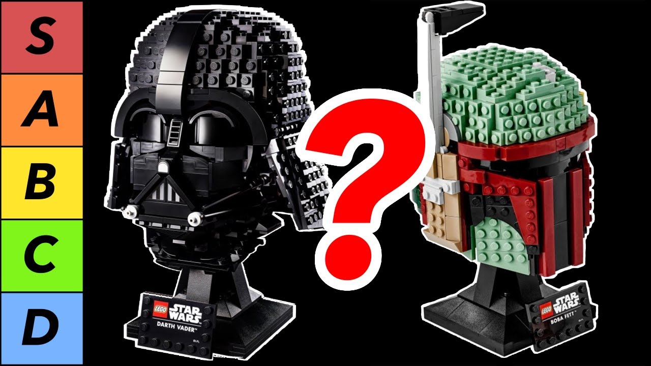 LEGO Star Wars Helmet Tier List