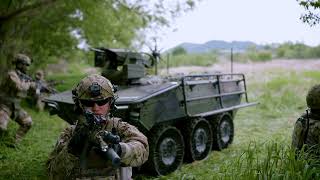 Arion-SMET UGV optimized for MUM-T operations