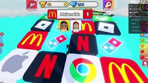 Logo Block Race on ROBLOX