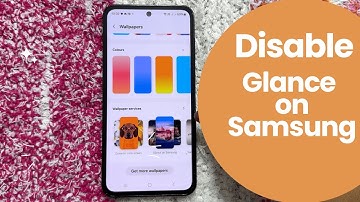 How to Disable Glance Lock Screen Wallpaper Services in Samsung Galaxy M35