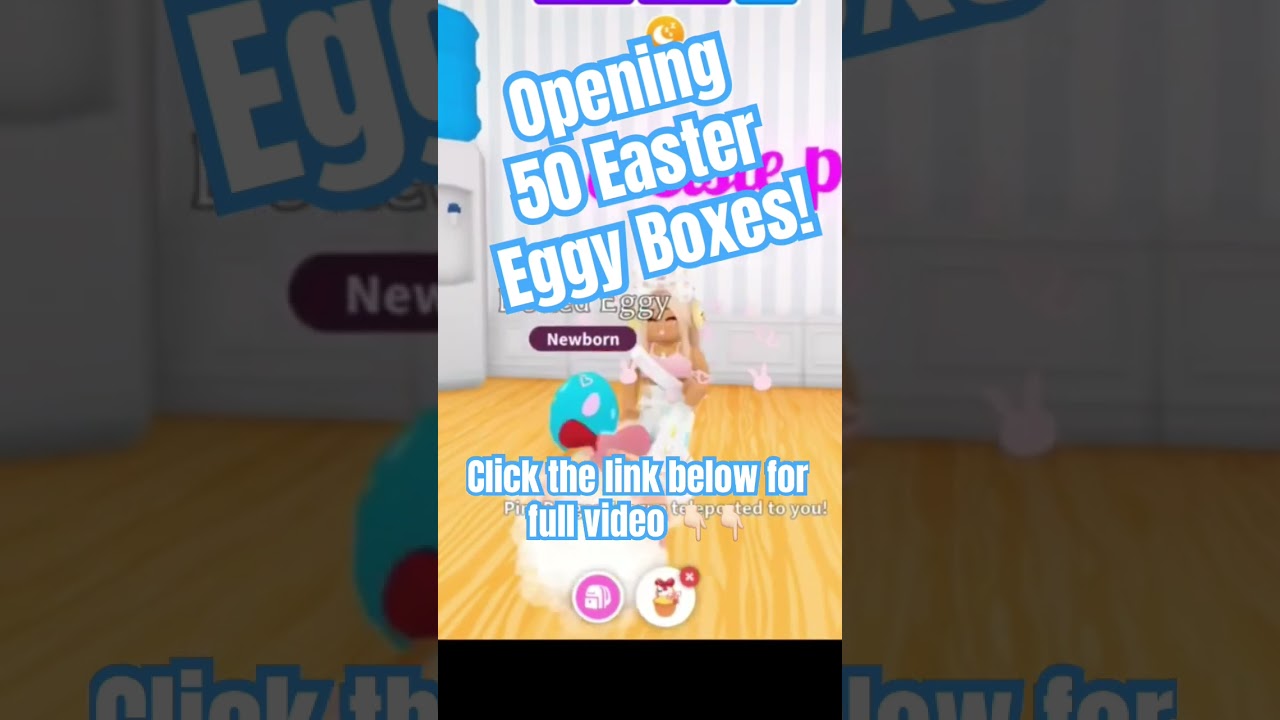 Opening 50 Easter Eggy Boxes in Adopt Me! 