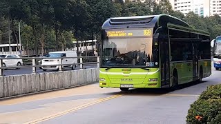SMB3165Z SEDEP 851 On Service 168 At TPE Bus Stop