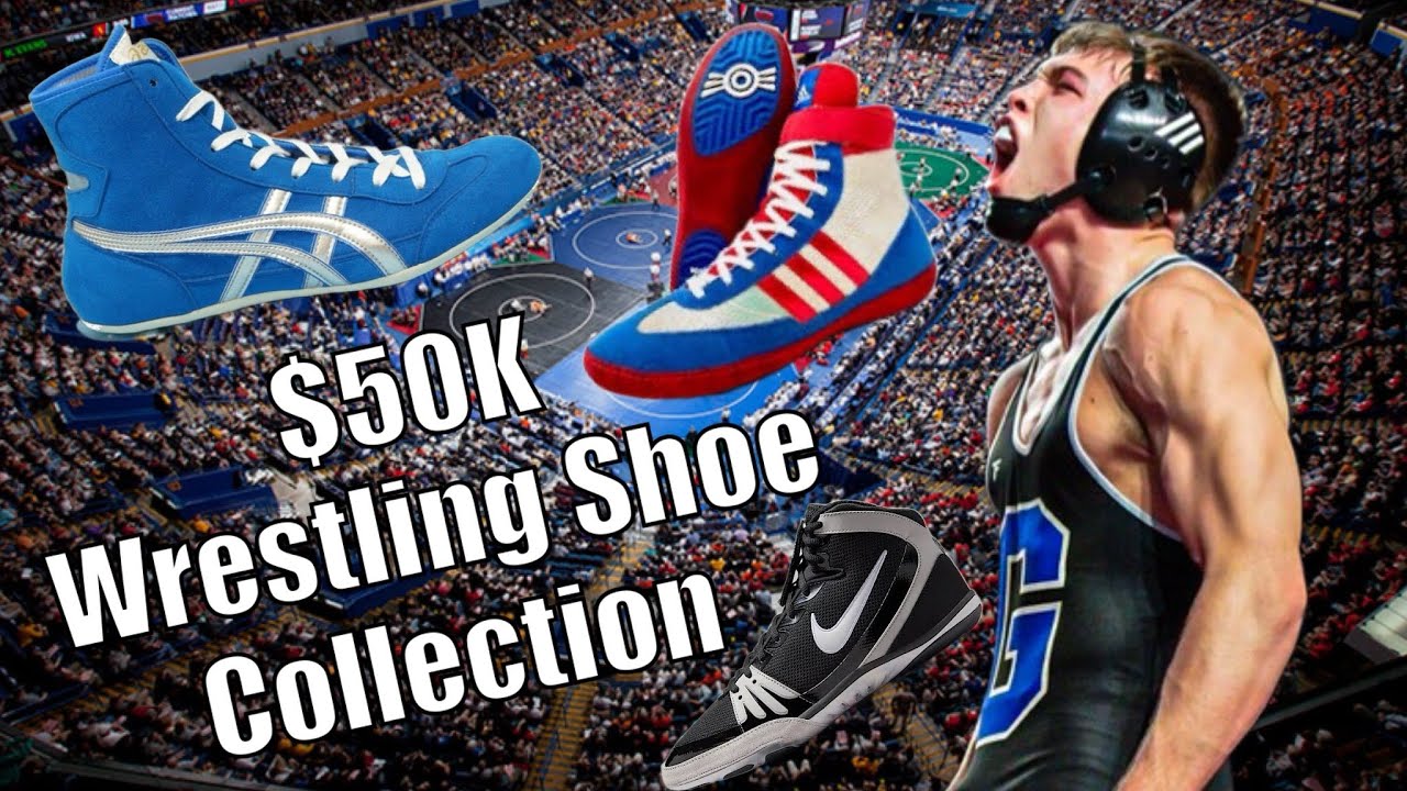 $50K WRESTLING SHOE COLLECTION - YouTube