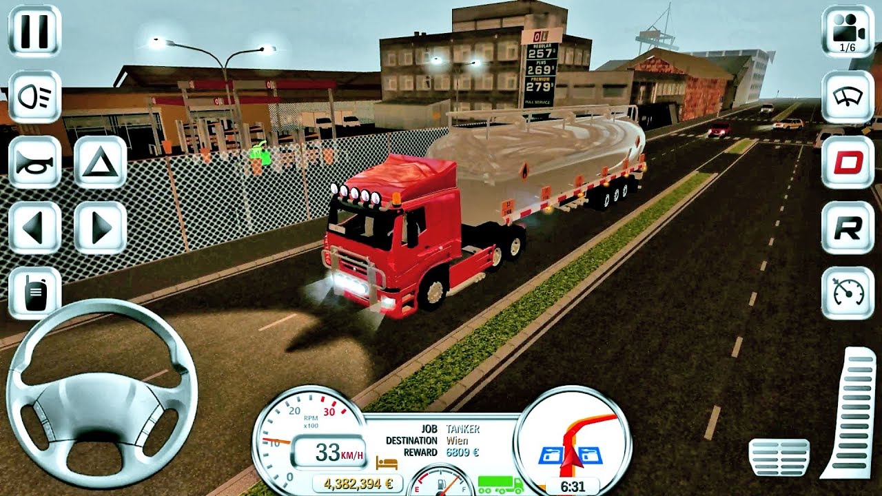 Euro Truck Driver Simulator #15 - Truck Game Android IOS gameplay 