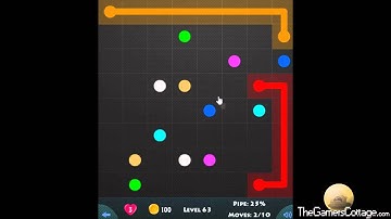 Flow Game Level - 363 [8x8] Mania Connect the Dots