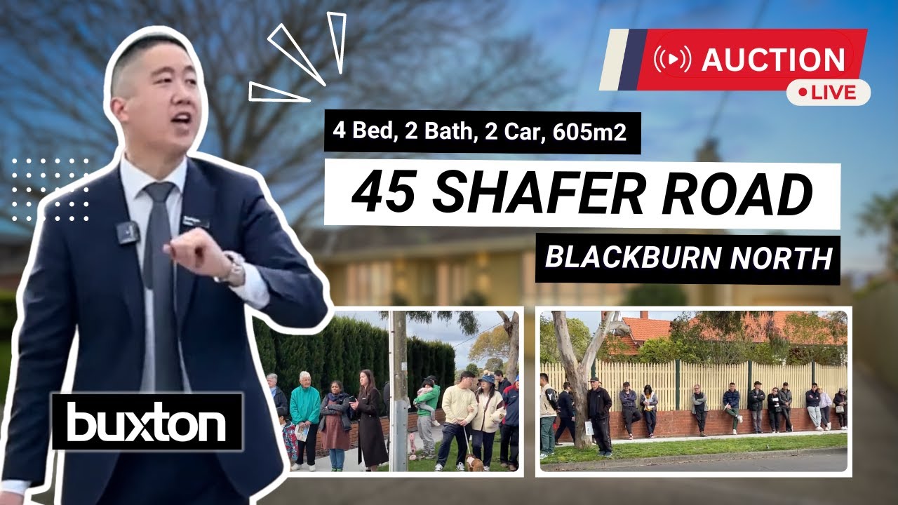 Live Auction 45 Shafer Road, Blackburn North YouTube