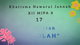 GEGURITAN BAHASA JAWA 'SEKOLAH'