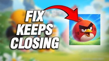 How To Fix Angry Birds 2 Keeps Closing | Easy And Quick