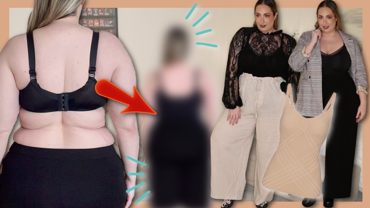UNREAL TRANSFORMATION! Honeylove Try On Haul  Silhouette Cami and Crossover  Cami 