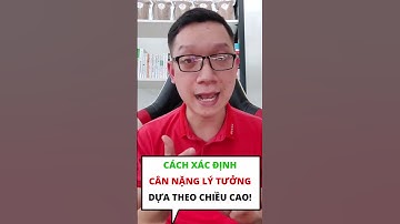 Cách Xác Định Cân Nặng Lý Tưởng | Hà Giảm Cân #shorts