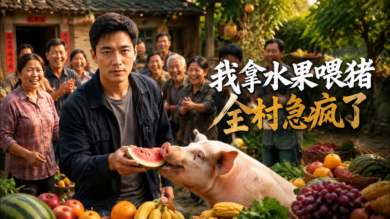 我拿水果喂猪，全村人却急疯了