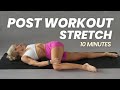 10 minute post workout stretch for injury prevention  flexibility