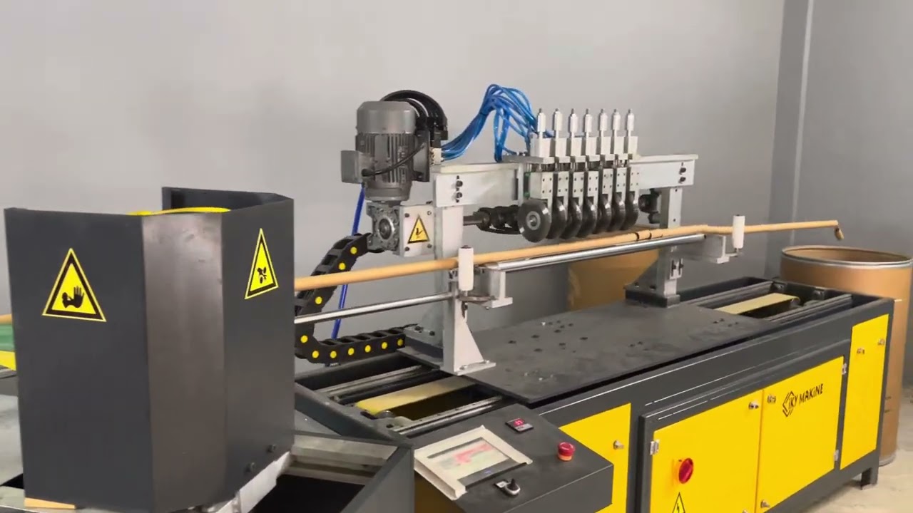 ÇOK BIÇAKLI MİHVER BORU MAKİNASI