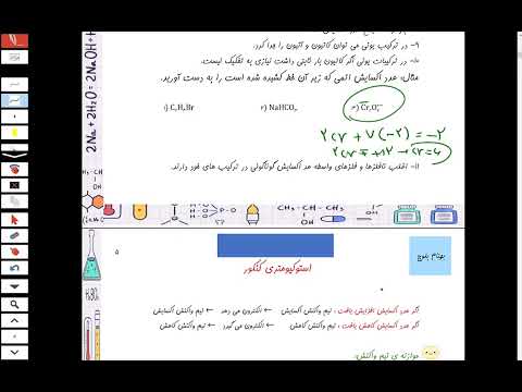 آموزش موازنه به روش تغییر عدد اکسایش
