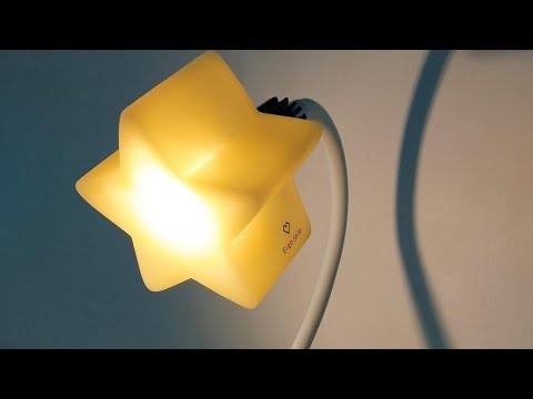 Ergojojo LED Clip On Star Light, Warm & Dimmable Desk Light, Reading Night lamp Newborn Essential