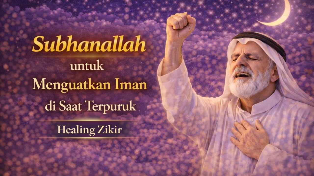 Tenanglah! Subhanallah untuk Menguatkan Iman di Saat Terpuruk. Dzikir Malam Sebelum Tidur.