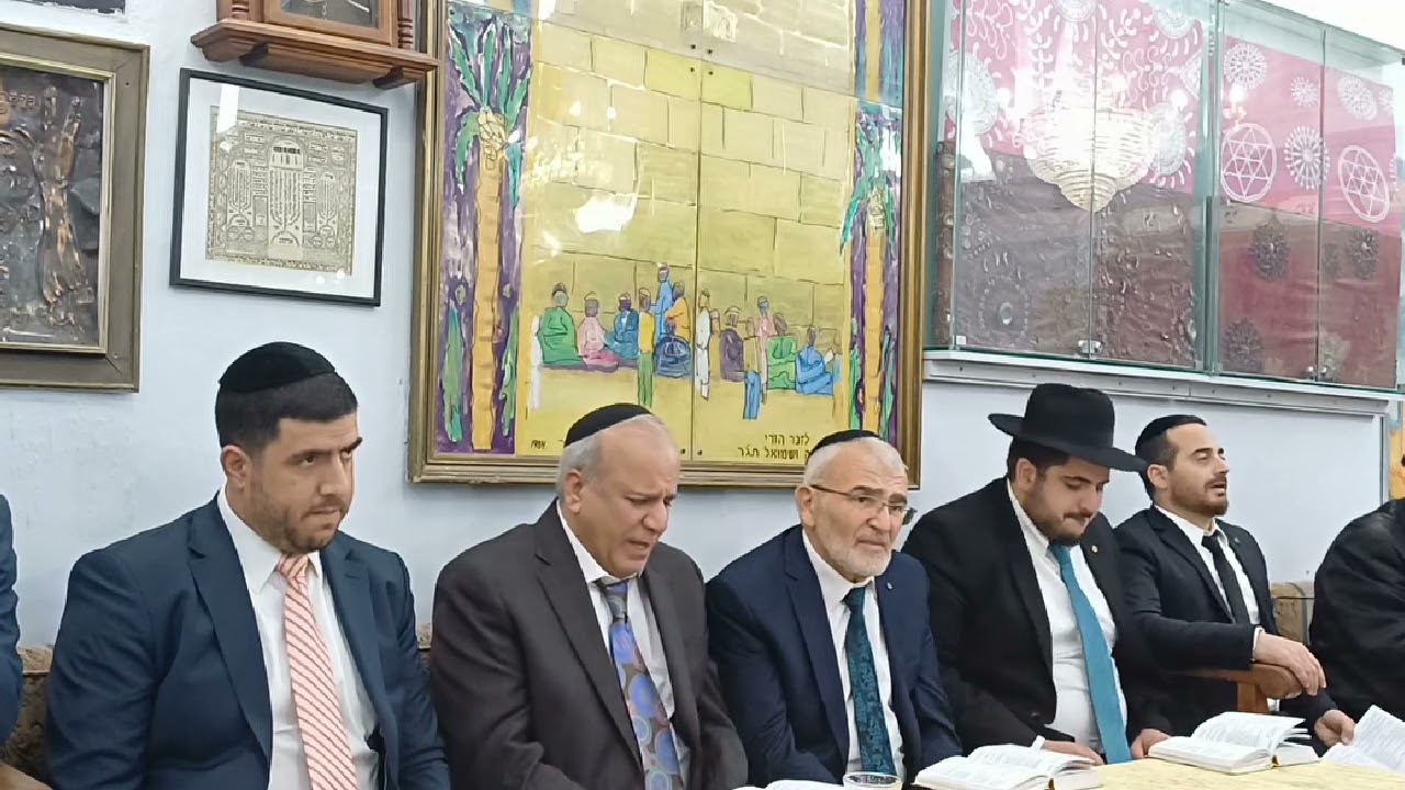 יחיאל נהרי בסעודה שלישית ב