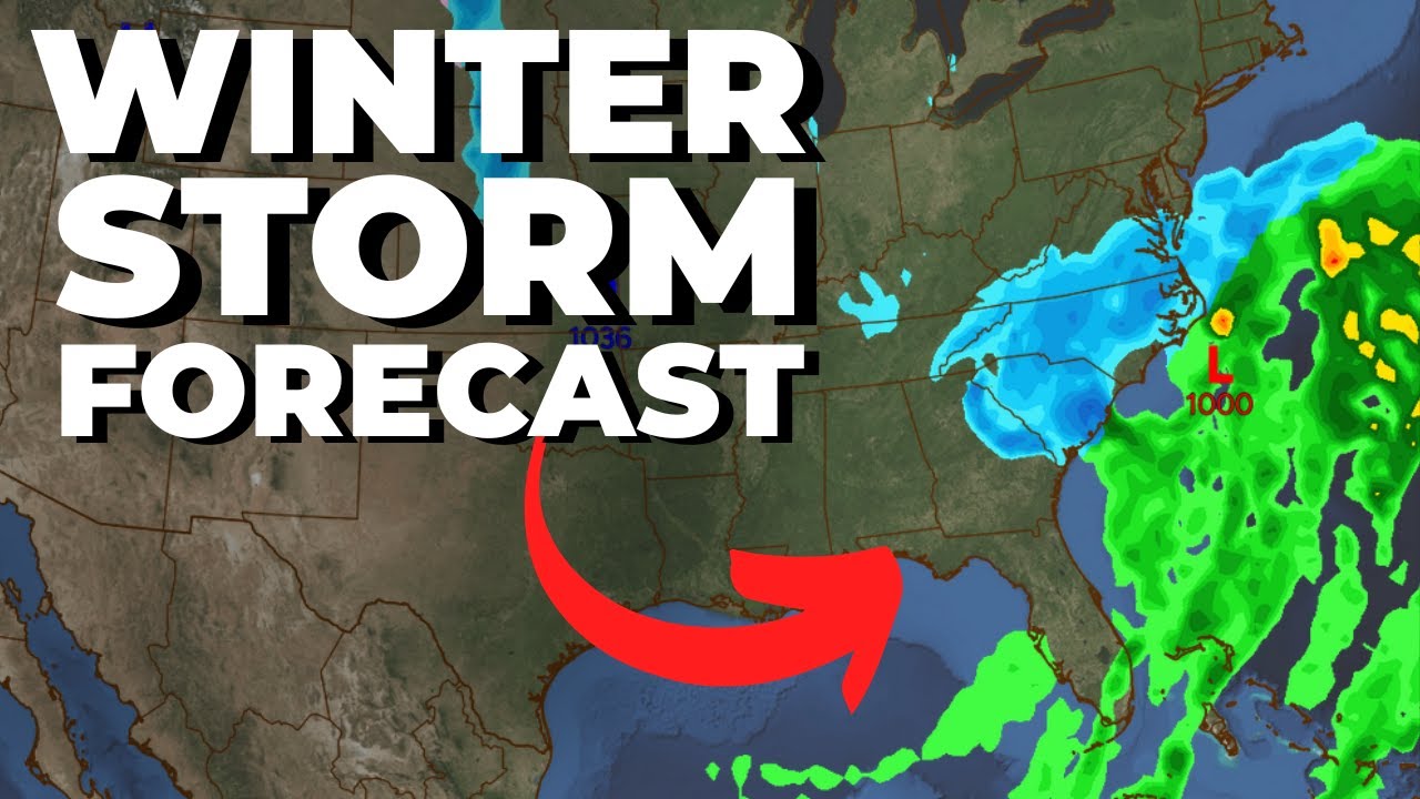 Southeast Winter Storm Forecast!