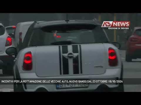 INCENTIVI PER LA ROTTAMAZIONE DELLE VECCHIE AUTO, NUOVO BANDO DAL 23 OTTOBRE | 18/10/2024