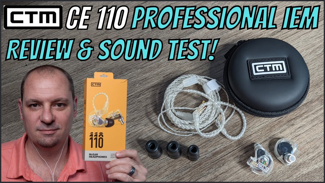 CTM CE110 IEM Review And Sound Test | Professional IEM's For Under