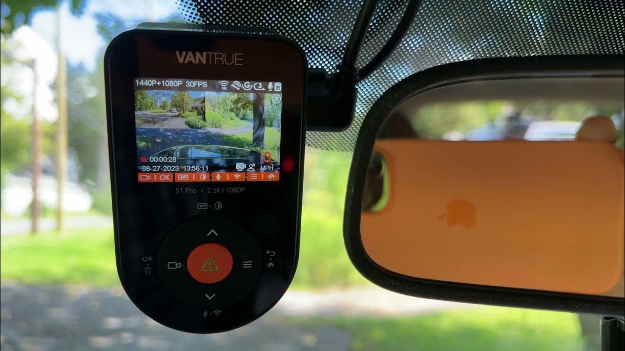 Vantrue S1 dash cam review