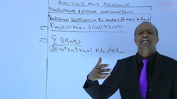 Professional Skepticism