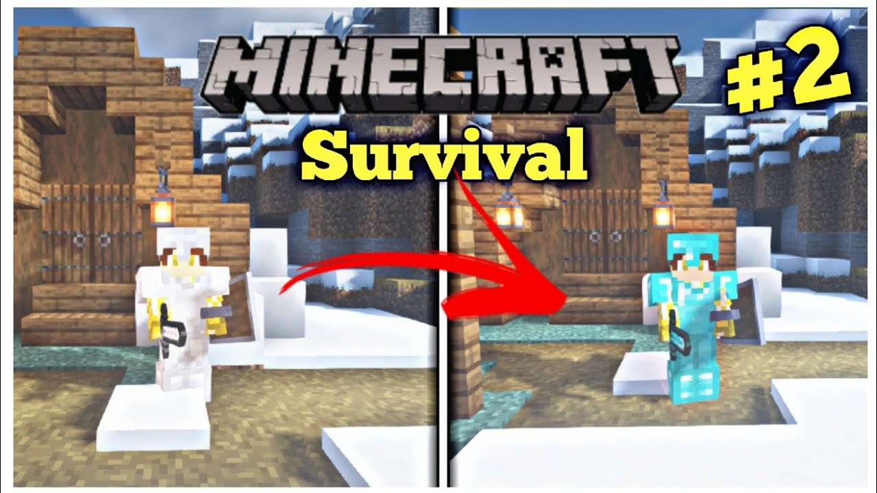 I Make Diamond Armor in Minecraft Survival | Minecraft Survival Series ...