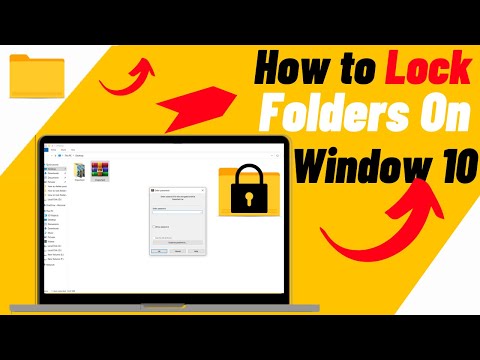 How To Lock Folder With Password In Laptop - IN 1 MINUTE