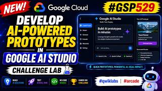 Develop AI-Powered Prototypes in Google AI Studio: Challenge Lab | #GSP529 | #qwiklabs screenshot 3