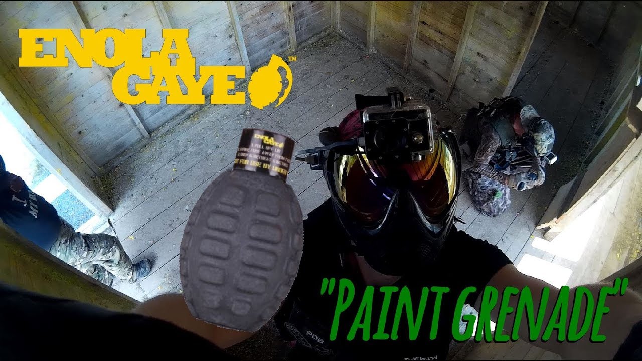 Enola Gaye paint grenade test YouTube