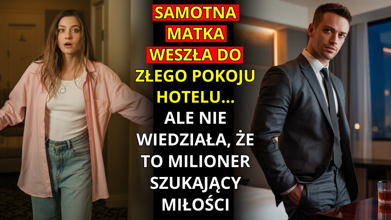 SAMOTNA MATKA WESZŁA DO ZŁEGO POKOJU HOTELU… ALE NIE WIEDZIAŁA, ŻE TO MILIONER SZUKAJĄCY MIŁOŚCI