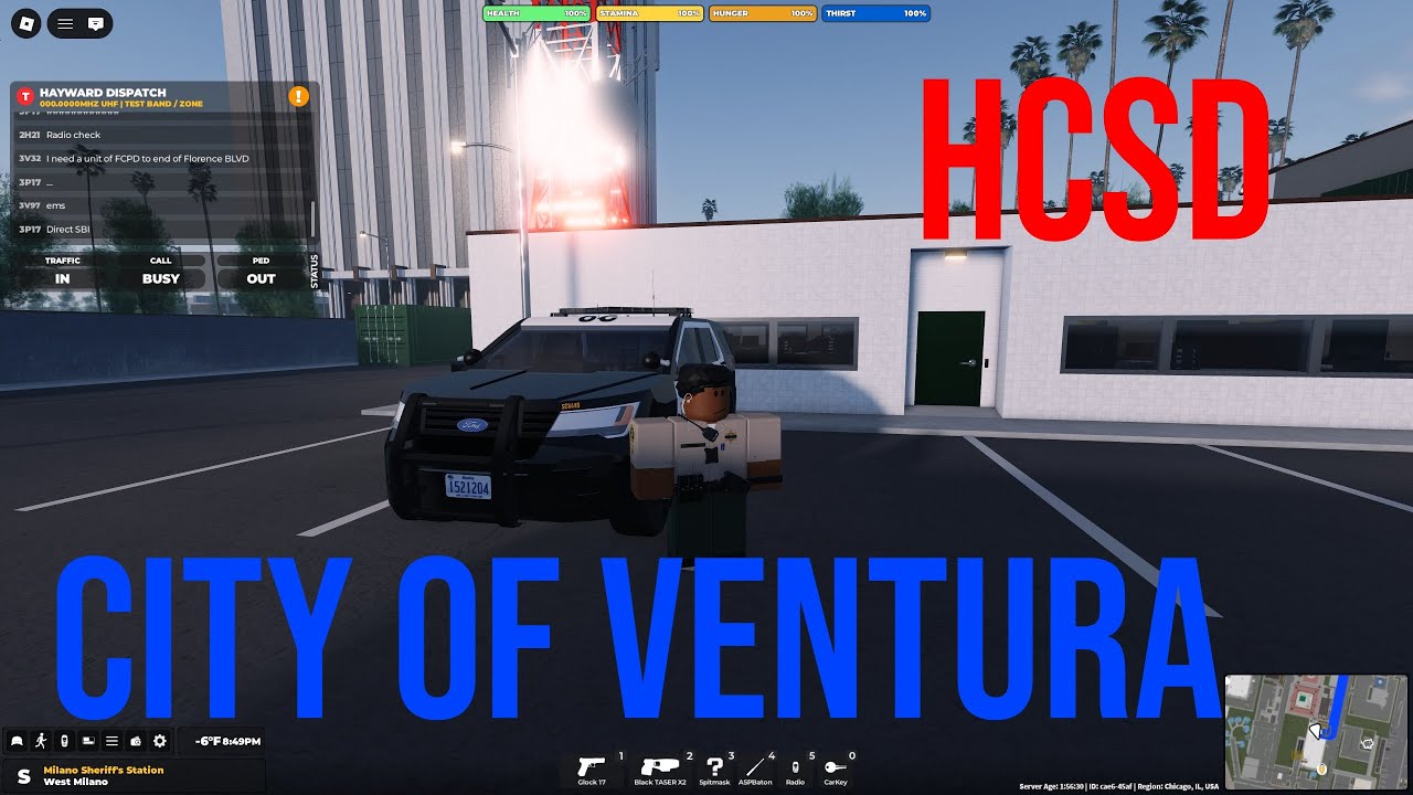 [Roblox] City of Ventura: HCSD( Hayward County Sheriff's Department)